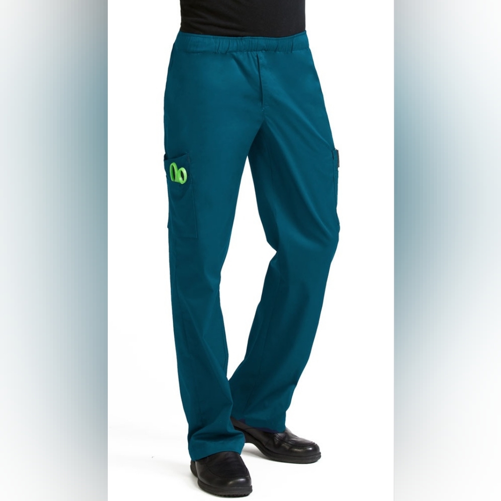 Med Couture Pants Scrubs Size M 8702T Caribbe…